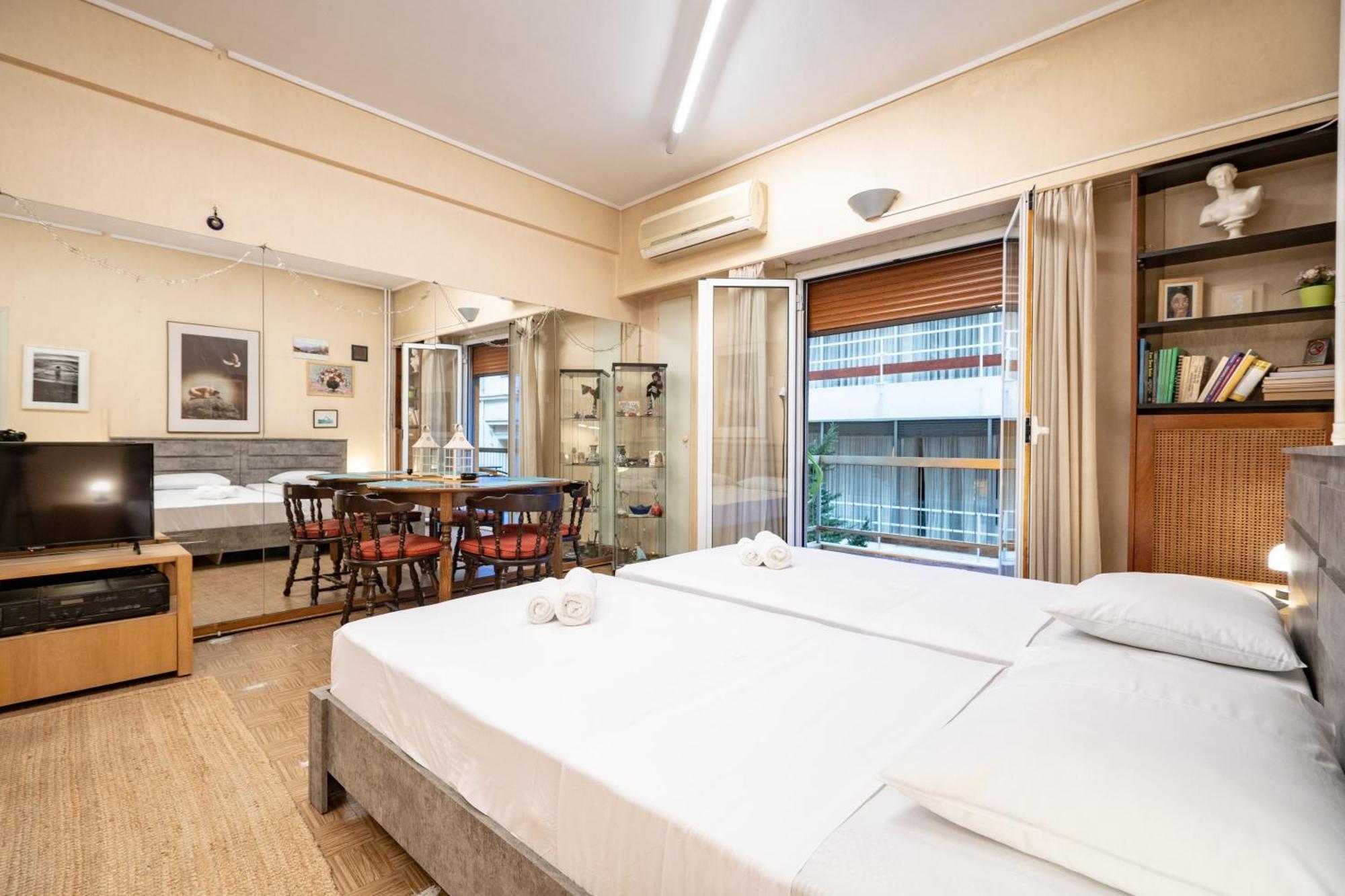 Syntagma Square 1 Bedrm 4 Persons Apartment By Mps Атина Екстериор снимка